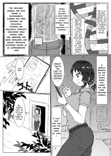 [Kaname] thiranosaurusu ni vore ma reru dake no o hanasi Fhentai - Page 3