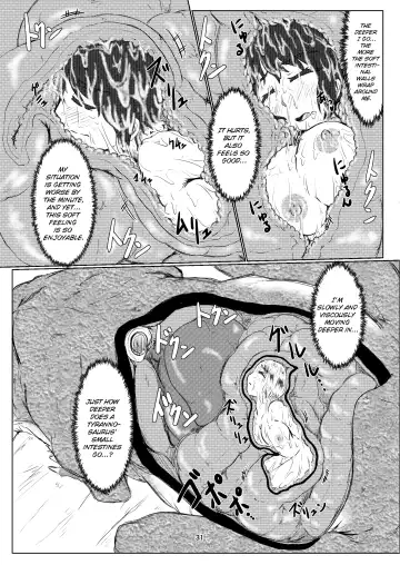 [Kaname] thiranosaurusu ni vore ma reru dake no o hanasi Fhentai - Page 31