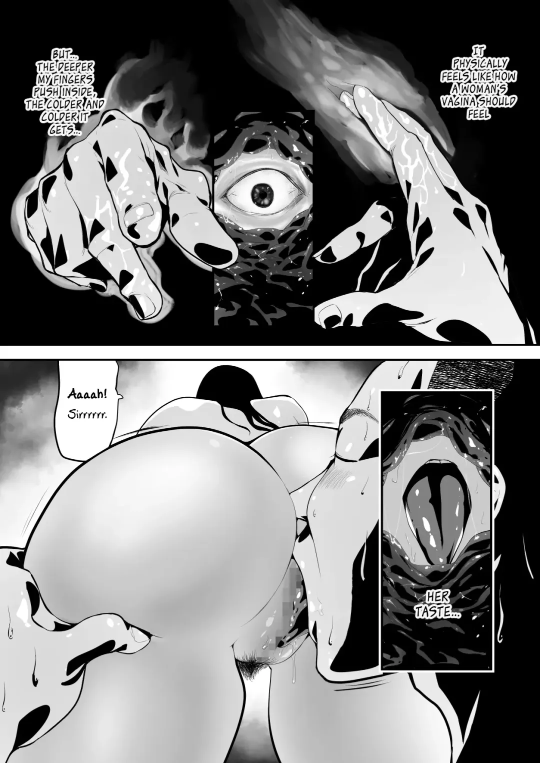 [Pink Taro] Hairyokan de no Ero Kyoufu Taiken | A Terrifying Erotic Experience at an Abandoned Inn Fhentai - Page 19