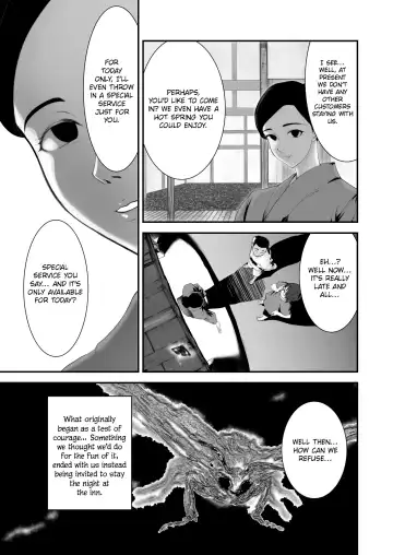 [Pink Taro] Hairyokan de no Ero Kyoufu Taiken | A Terrifying Erotic Experience at an Abandoned Inn Fhentai.net - Page 5