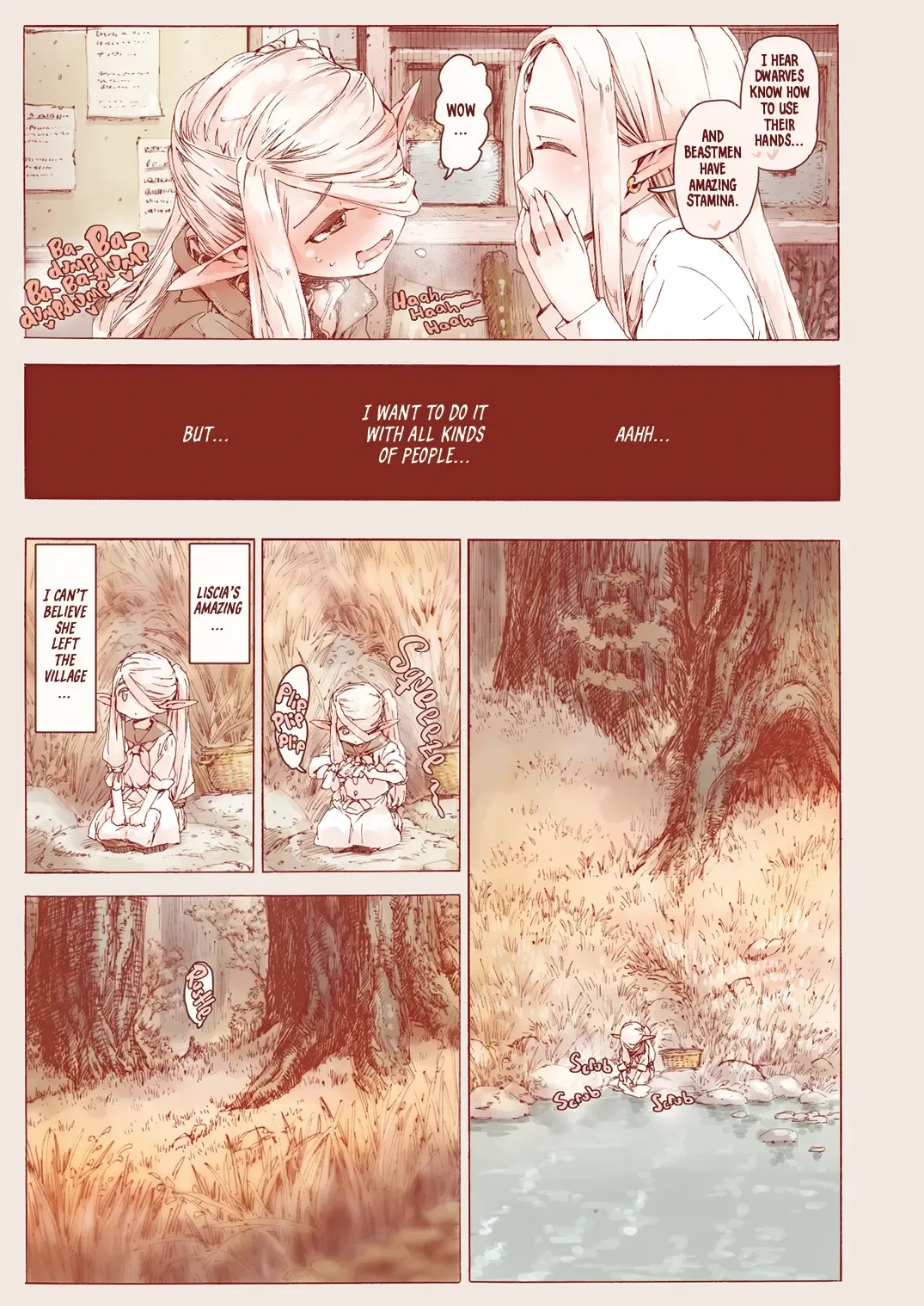 [Kyaradain] The Little Elf and the Savage Beastmen (decensored) Fhentai - Page 4