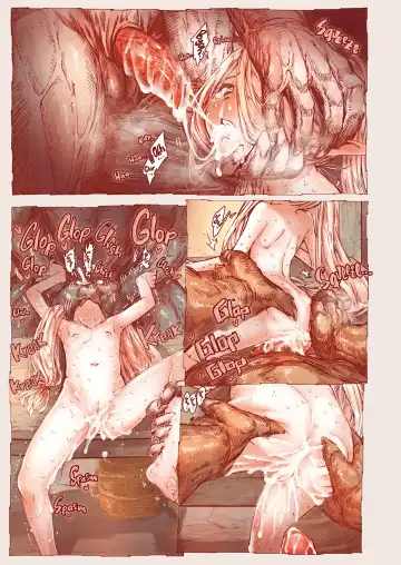 [Kyaradain] The Little Elf and the Savage Beastmen (decensored) Fhentai.net - Page 36