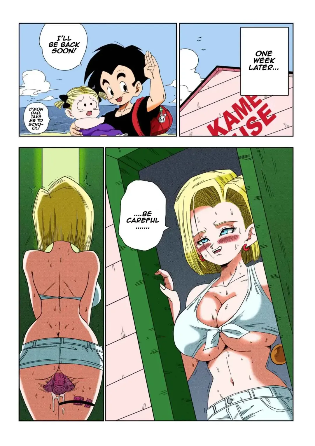 [Yamamoto] Android 18 vs Master Roshi (decensored) Fhentai - Page 29