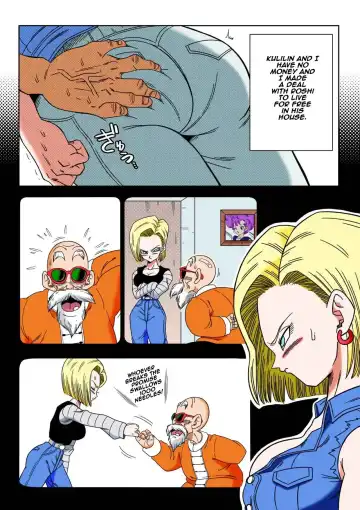 [Yamamoto] Android 18 vs Master Roshi (decensored) Fhentai - Page 3