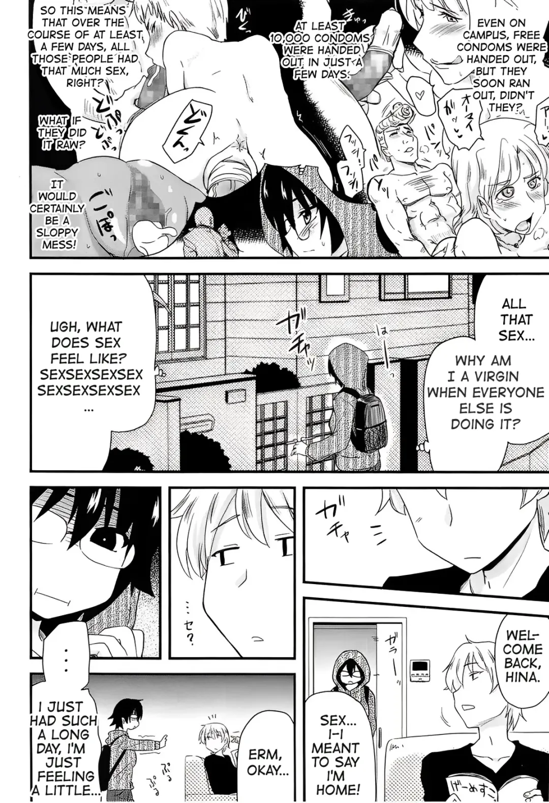 [Hijiri Tsukasa] Shojo Ane, Kangaeru [English] Rewrite Fhentai - Page 2
