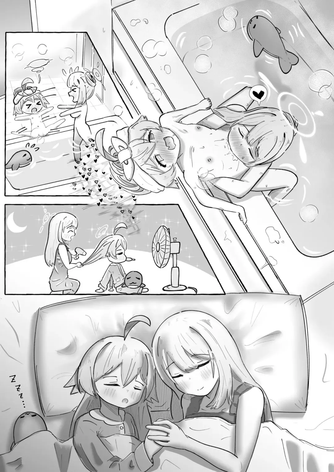 [Izuchi Sana] NonoHoshi Icha Love Yuri Ecchi Silent Manga Fhentai - Page 7