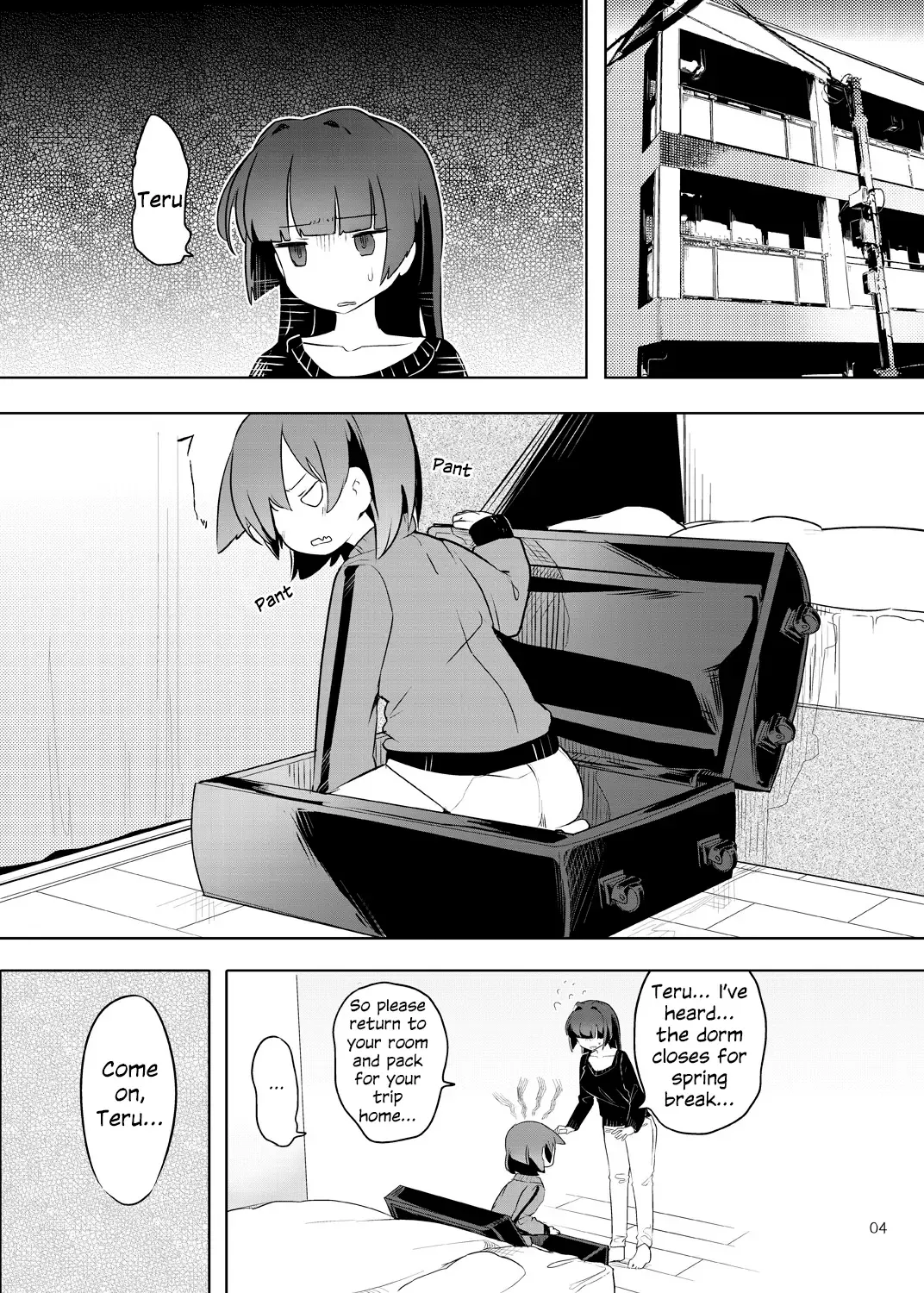 [Wakadori Nikomi] Teru to Kyuujitsu | Teru and Her Break Fhentai - Page 4