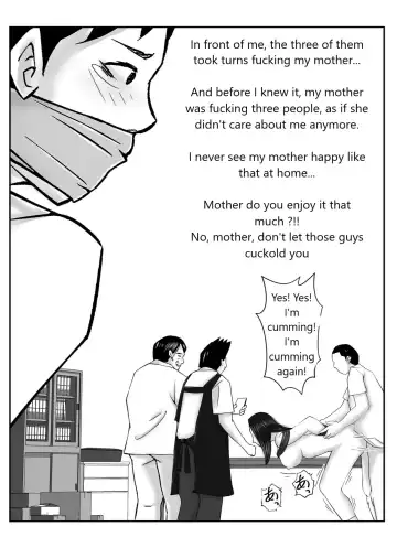 Boku no Me no Mae de Kaa-san ga Conveni Tenchou ya Daigakusei-tachi ni Rinkansareta no wa, Mambiki wo Shita Boku no Sei da...! Fhentai - Page 52