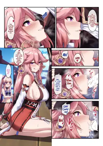 [Longbow Flintlock] Kokomi and Miko ~ Love is war Fhentai - Page 13