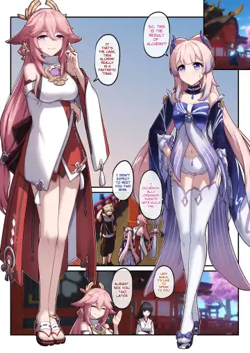 [Longbow Flintlock] Kokomi and Miko ~ Love is war Fhentai - Page 2