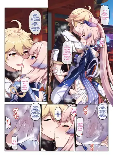 [Longbow Flintlock] Kokomi and Miko ~ Love is war Fhentai - Page 7