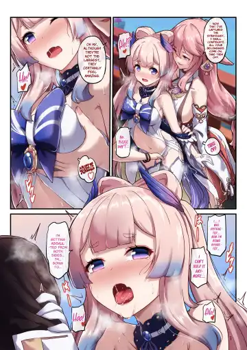 [Longbow Flintlock] Kokomi and Miko ~ Love is war Fhentai - Page 8