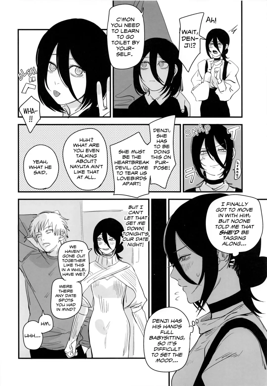 [Onikuya] Denji-kun, Chotto Kyuukei Shimasen ka? | Why Don't We Take a Break, Denji? Fhentai.net - Page 3