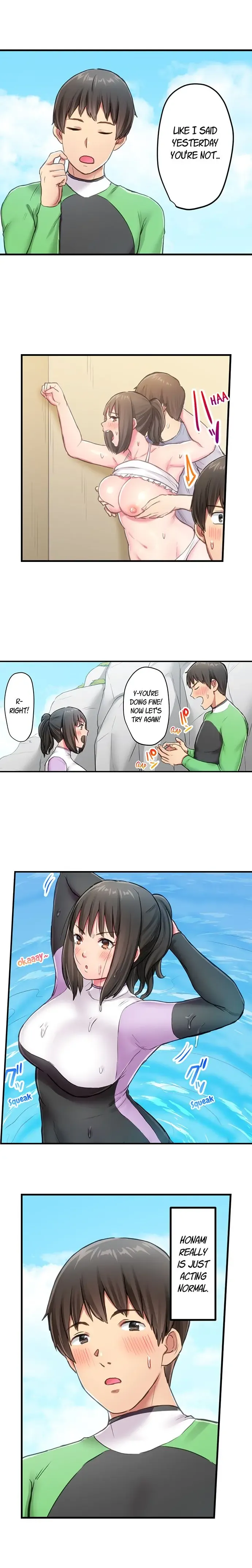 [Demio] Blooming Summer Making Her Cum in Her Tight Wetsuit Fhentai - Page 36