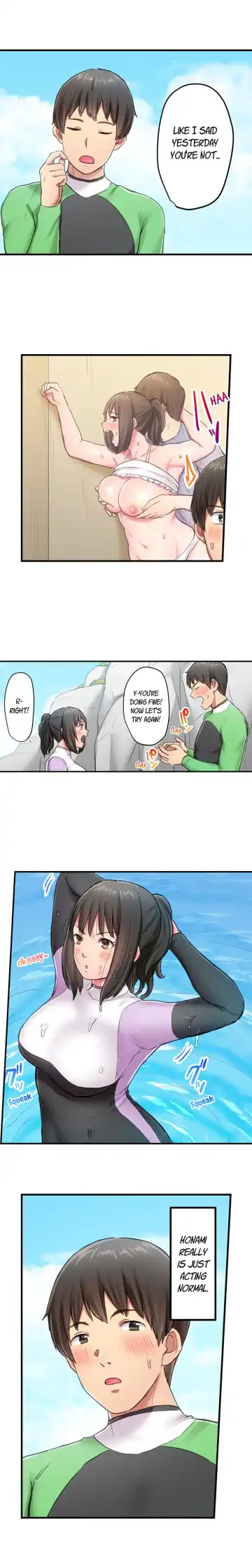 [Demio] Blooming Summer Making Her Cum in Her Tight Wetsuit Fhentai - Page 36