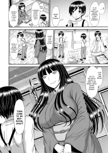 [Kamiishi Nyny] Tanbi Naru Wafuku Kyonyuu Hitozuma o Sewa Suru Shounen Daigakusei Fhentai - Page 4