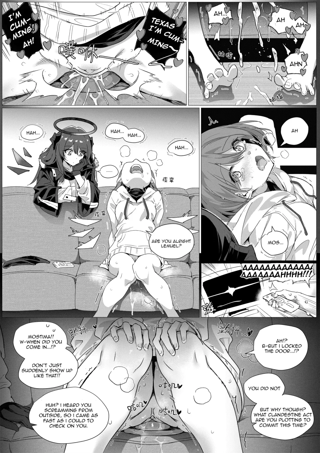 [Kataokasan] 2 Texas x Exusiai (decensored) Fhentai - Page 39