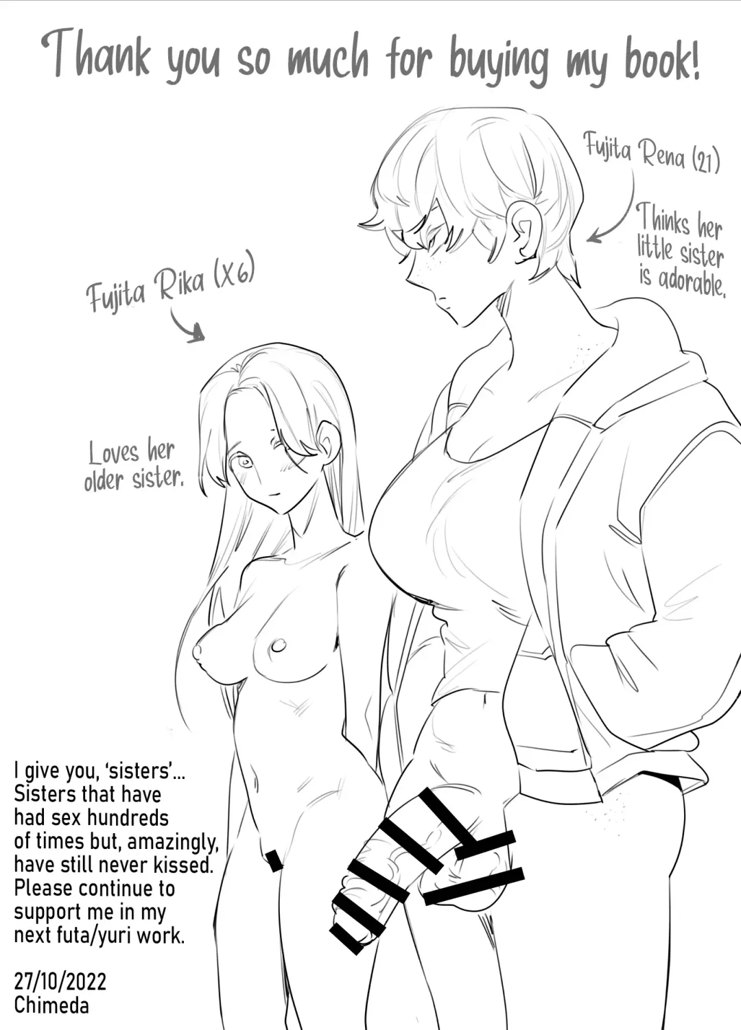 [Chimeda] Hitorijime - Futanari Ane x Imouto | All Mine - Futa Older Sister x Little Sister Fhentai - Page 30