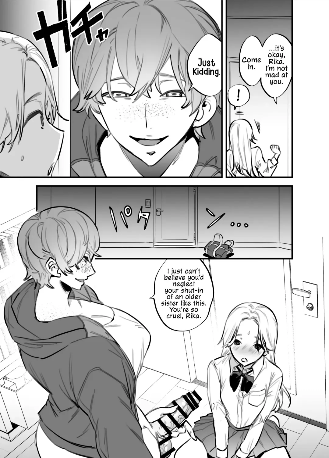 [Chimeda] Hitorijime - Futanari Ane x Imouto | All Mine - Futa Older Sister x Little Sister Fhentai - Page 4