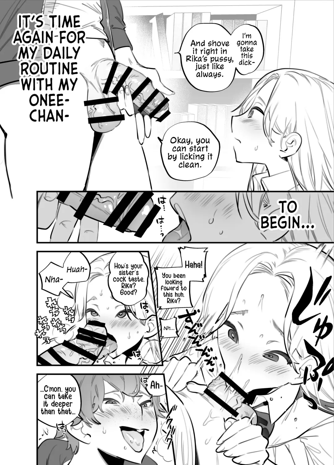 [Chimeda] Hitorijime - Futanari Ane x Imouto | All Mine - Futa Older Sister x Little Sister Fhentai - Page 5