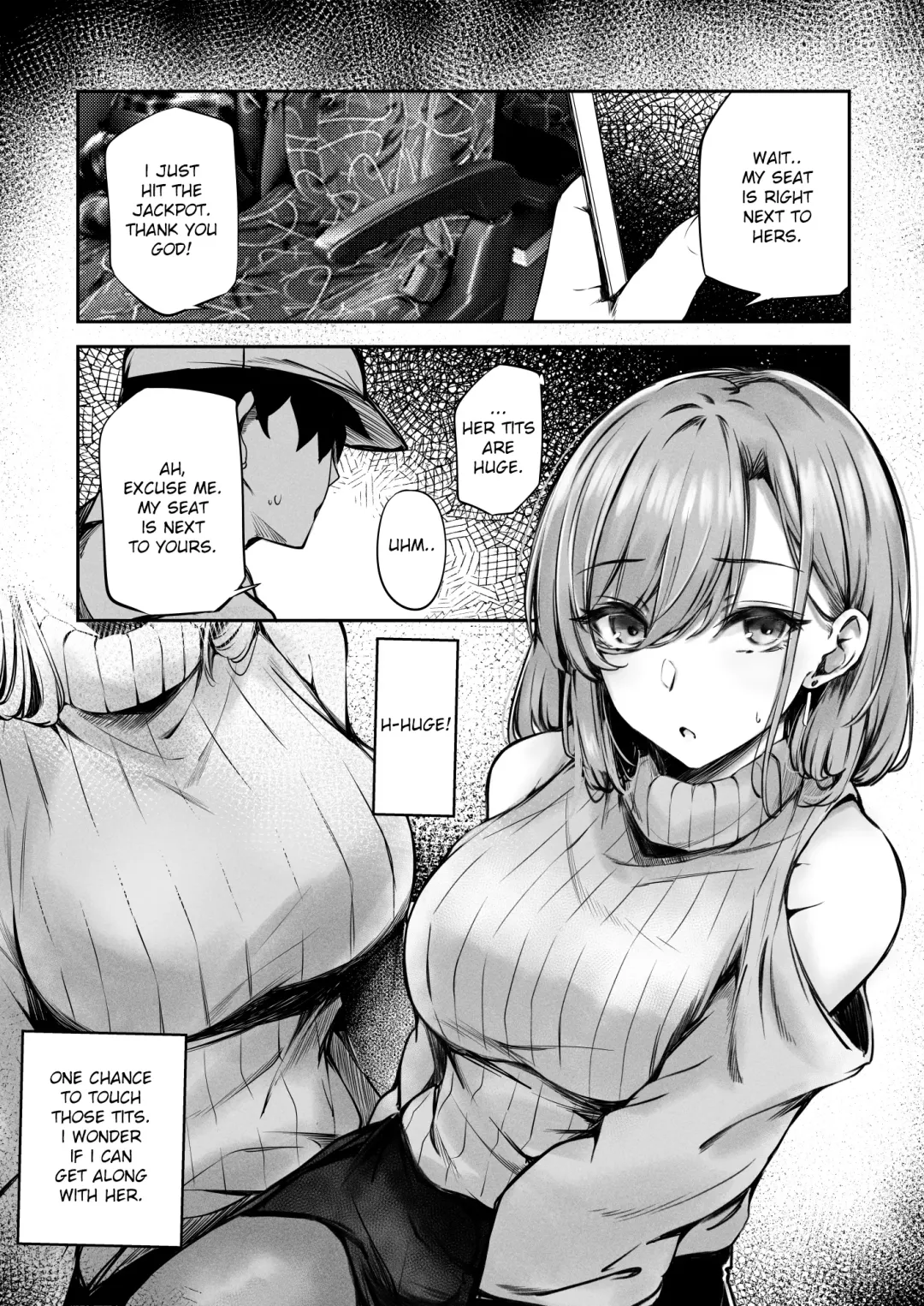 [Sakagaki] tonari no oneesan ga ero sugite shikottetara kossori nuite kureta hanashi | The Lady Next To Me Was Too Lewd I Masturbated And She Secretly Helped Me Out Fhentai - Page 6
