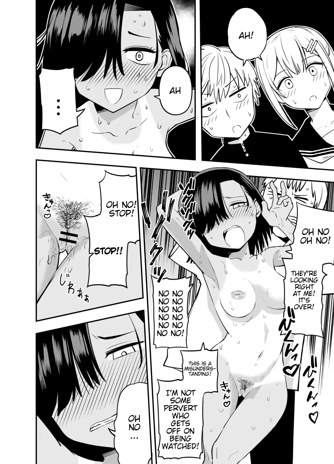 [Ashikoshi Gakugaku Iwashi Tarou] Watashi wa Tanin ni Mirarete Koufun suru Hentai Janai noni | I'm Not Some Pervert Who Gets Off On Being Watched!! Fhentai.net - Page 20