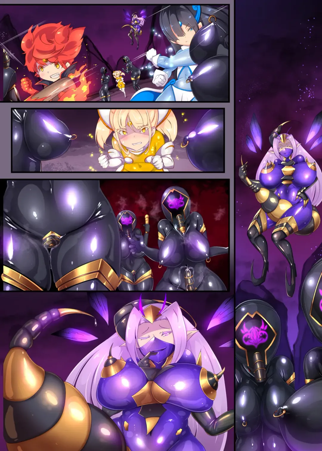 Josou Shounen Hero no Kimi ga Nyotaika shite Mob Sentouin ni Ochiru Manga -Jain TS Sennou Trance Mob Sentouin!- Fhentai - Page 46