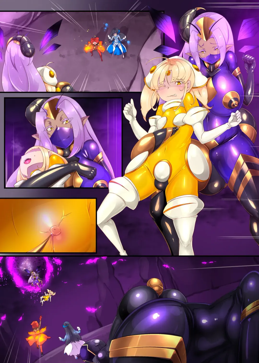 Josou Shounen Hero no Kimi ga Nyotaika shite Mob Sentouin ni Ochiru Manga -Jain TS Sennou Trance Mob Sentouin!- Fhentai - Page 47