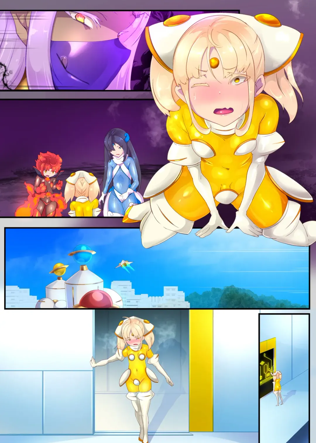 Josou Shounen Hero no Kimi ga Nyotaika shite Mob Sentouin ni Ochiru Manga -Jain TS Sennou Trance Mob Sentouin!- Fhentai - Page 48