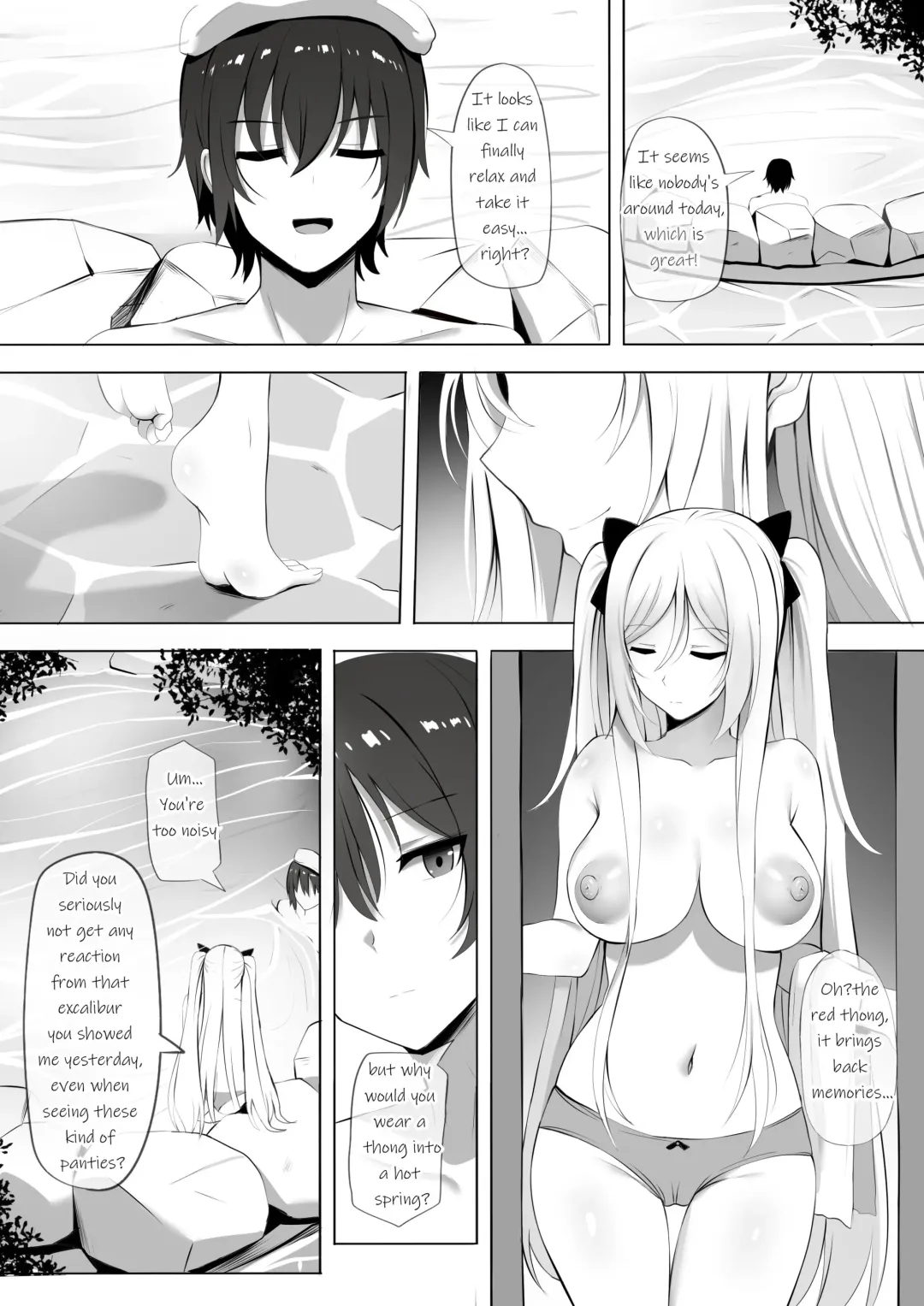 [Ginhaha] Onsen de Shadow-sama ni Naru! Fhentai - Page 2