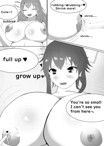 A woman Who Gets Bigger And A Man Who Gets Smaller Fhentai.net - Page 8