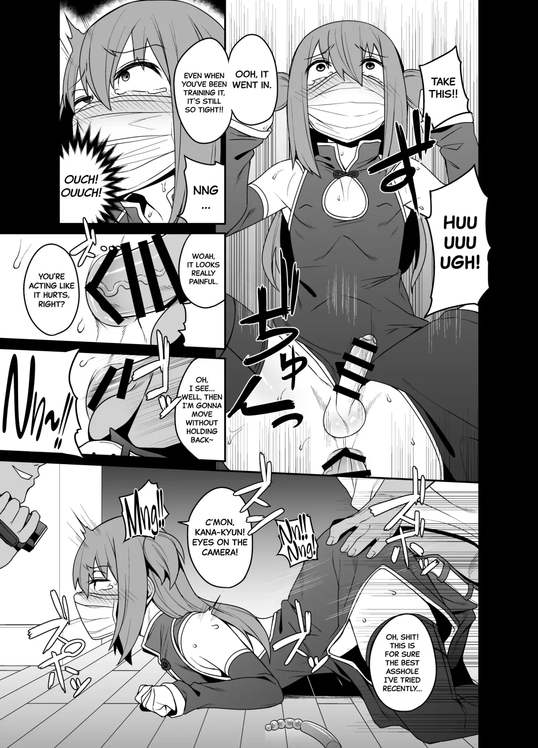 [Shinagawa Mikuzu] Kimecas ~Josou Daigakusei Rifujin Kimeseku Rape Haishin~ | Drugcast ~Live Rape of a Cross-dressing College Student on Drugs~ Fhentai - Page 11