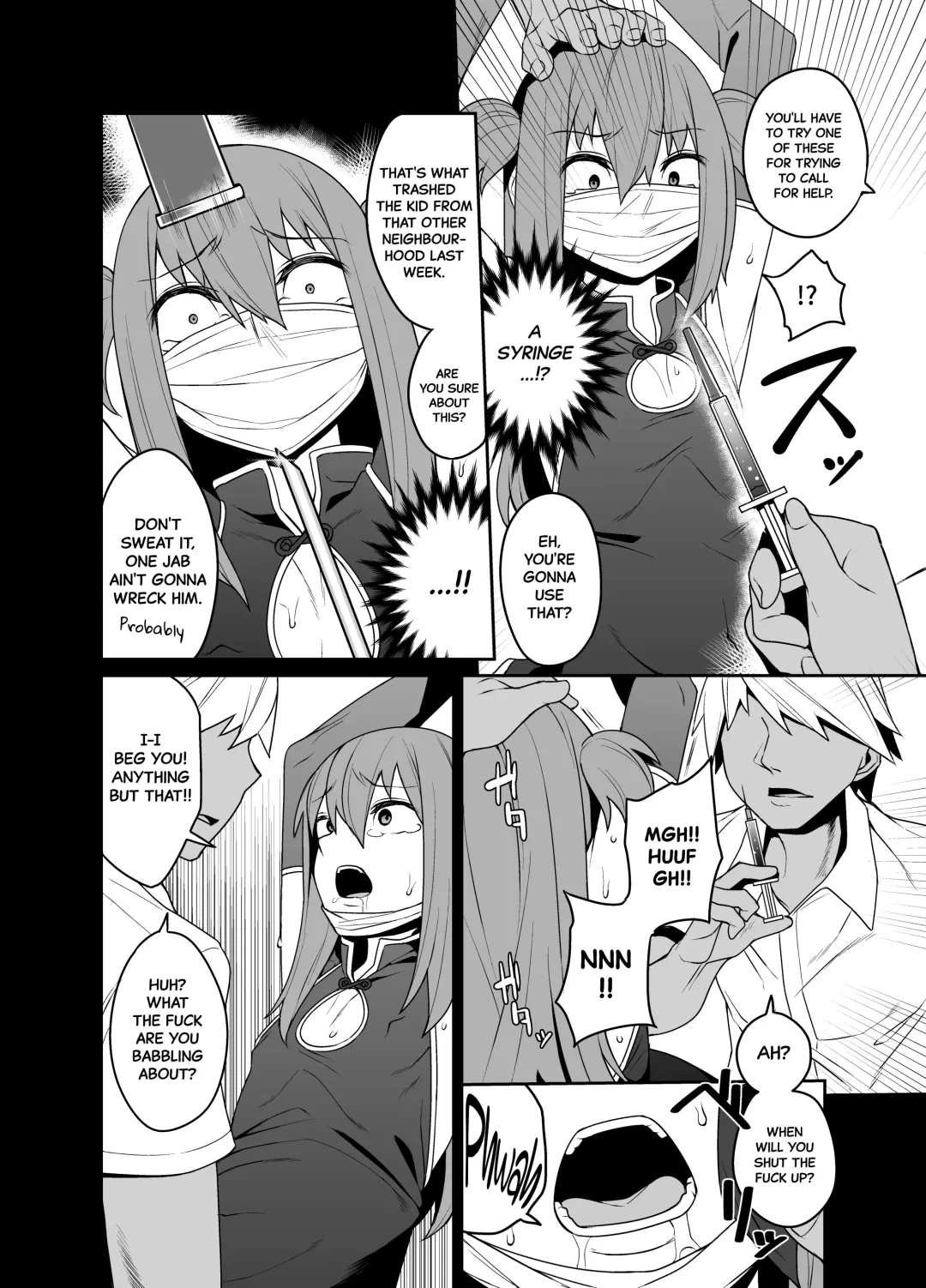 [Shinagawa Mikuzu] Kimecas ~Josou Daigakusei Rifujin Kimeseku Rape Haishin~ | Drugcast ~Live Rape of a Cross-dressing College Student on Drugs~ Fhentai - Page 14