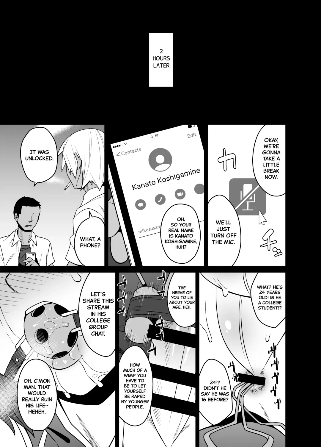 [Shinagawa Mikuzu] Kimecas ~Josou Daigakusei Rifujin Kimeseku Rape Haishin~ | Drugcast ~Live Rape of a Cross-dressing College Student on Drugs~ Fhentai - Page 25