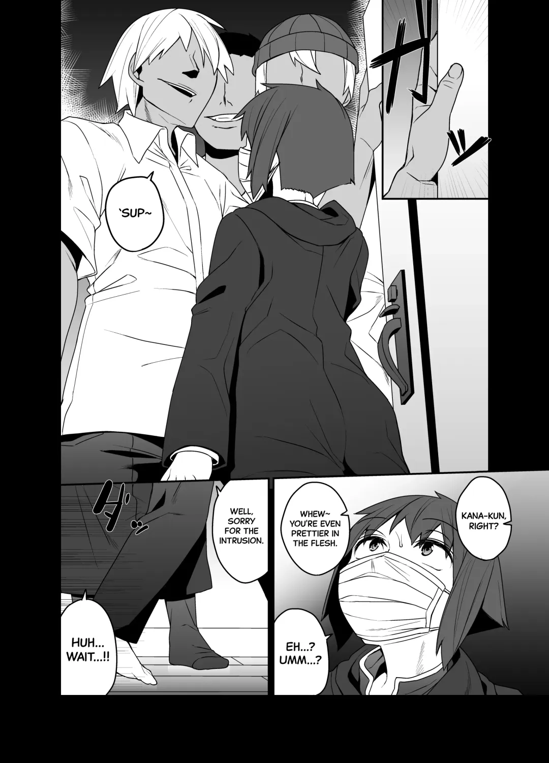 [Shinagawa Mikuzu] Kimecas ~Josou Daigakusei Rifujin Kimeseku Rape Haishin~ | Drugcast ~Live Rape of a Cross-dressing College Student on Drugs~ Fhentai - Page 6