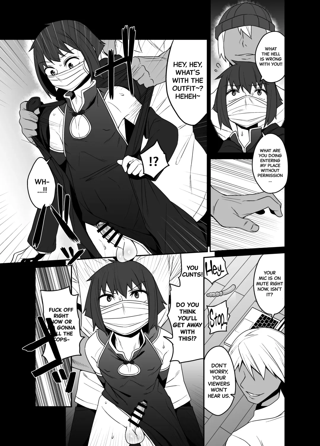 [Shinagawa Mikuzu] Kimecas ~Josou Daigakusei Rifujin Kimeseku Rape Haishin~ | Drugcast ~Live Rape of a Cross-dressing College Student on Drugs~ Fhentai - Page 7