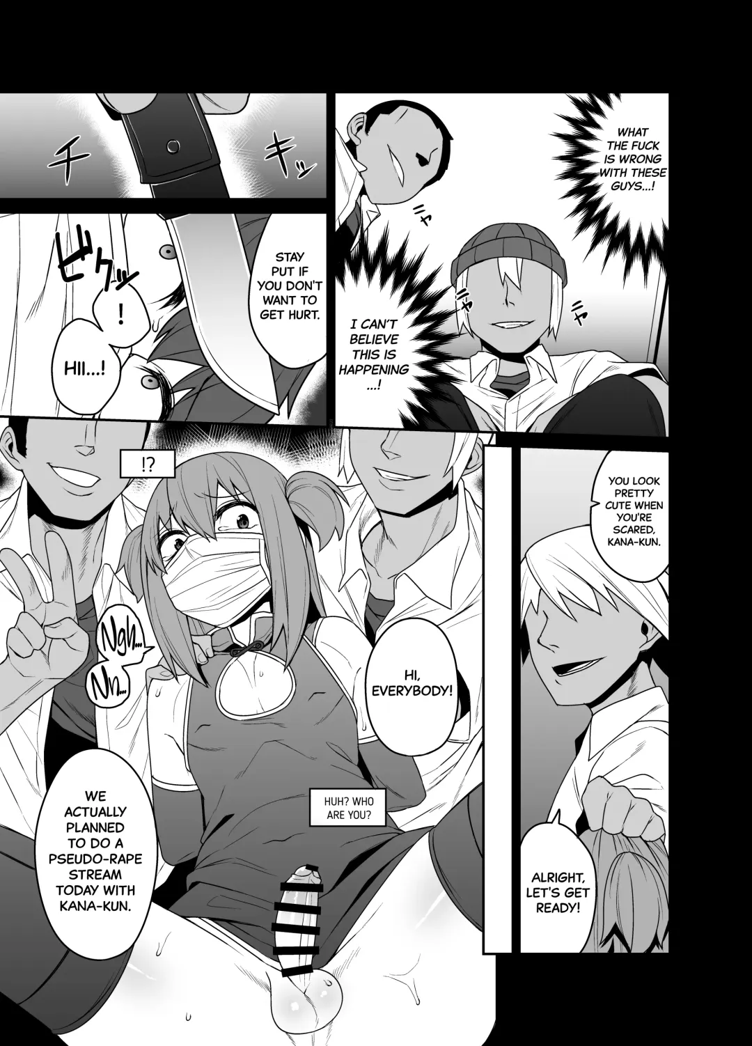 [Shinagawa Mikuzu] Kimecas ~Josou Daigakusei Rifujin Kimeseku Rape Haishin~ | Drugcast ~Live Rape of a Cross-dressing College Student on Drugs~ Fhentai - Page 9