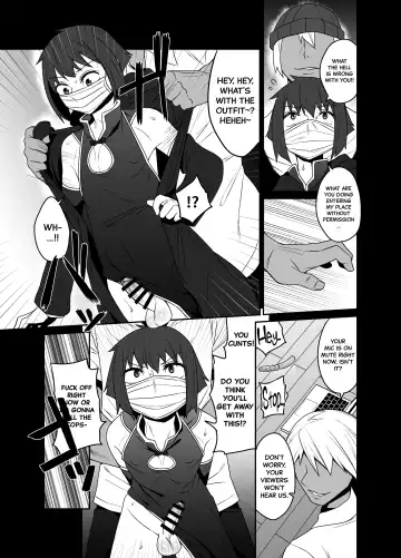 [Shinagawa Mikuzu] Kimecas ~Josou Daigakusei Rifujin Kimeseku Rape Haishin~ | Drugcast ~Live Rape of a Cross-dressing College Student on Drugs~ Fhentai - Page 7