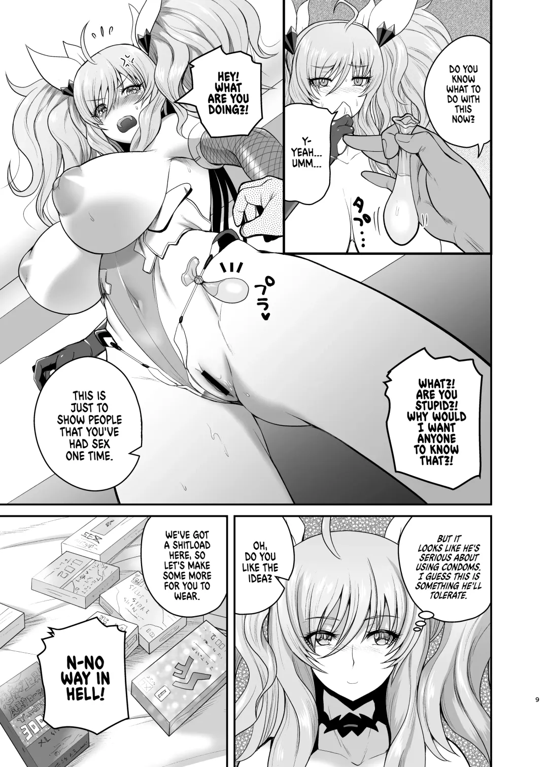 [Yoshimura Tatsumaki] Senpai to Skinship | Skinship with Kirara Fhentai - Page 8