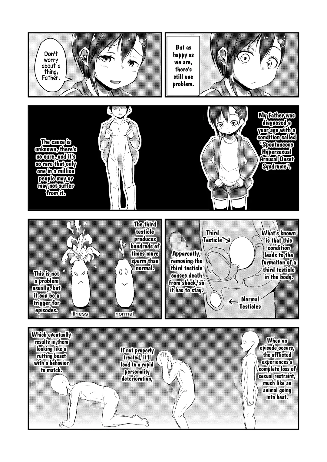 [Nadadekoko] Otou-san to Zutto Issho | Me and my Father, together forever! Fhentai - Page 6