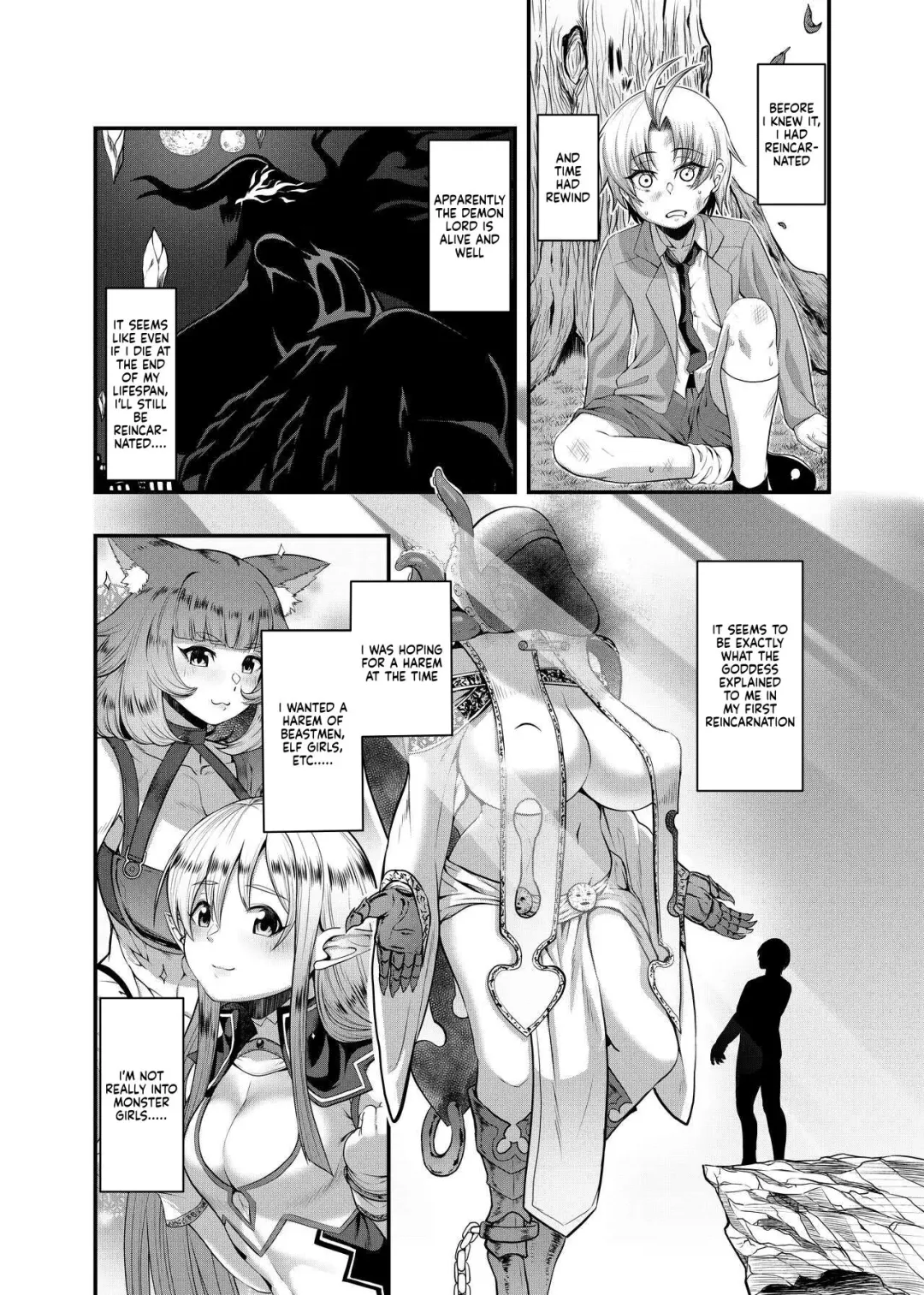 [Sunahama Nosame] "Isekai Bad End" Ch.2 Orc Fhentai.net - Page 1