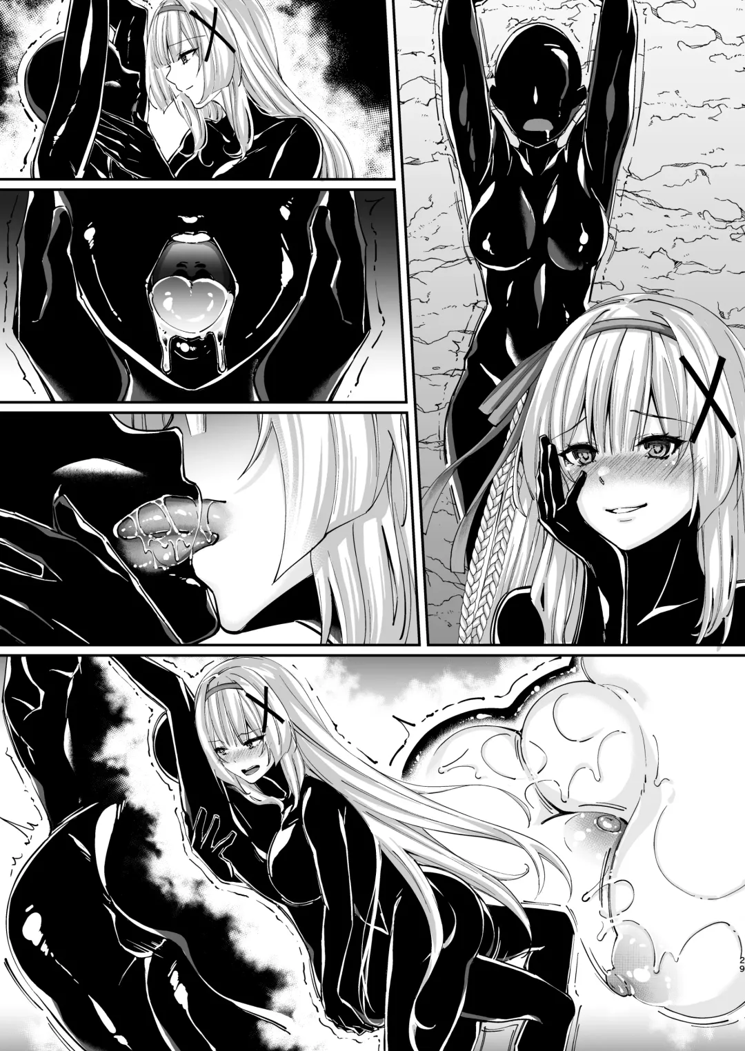 [Arane - Chocomint] Parasite Rubber -Kuro Rubber Shokushufuku ni Kisei sareta Himekishi Monogatari- Fhentai.net - Page 62