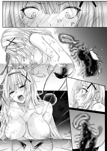 [Arane - Chocomint] Parasite Rubber -Kuro Rubber Shokushufuku ni Kisei sareta Himekishi Monogatari- Fhentai.net - Page 39