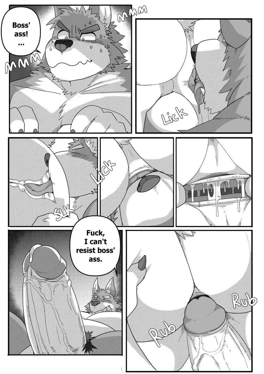 [Lucusold] My Big Boss Too Huge!! in Camp Fhentai.net - Page 9