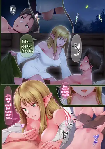 Fel to Mana no Mori -Taieki de Tairyoku Kaifuku sasetekureru Bakunyuu Healer Elf- | Fel and the Forest of Mana -The big titty elf healer recovers my stamina with her bodily fluids- Fhentai.net - Page 31