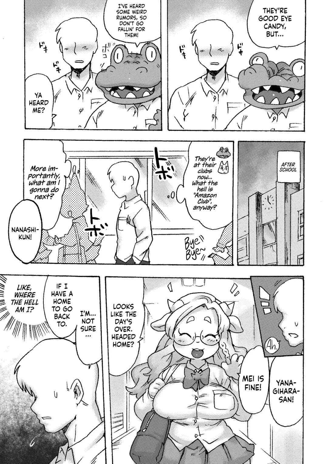 [Sanjiro] Kemo Gal ni Aisarete Moto no Sekai ni Kaerenai Fhentai.net - Page 12