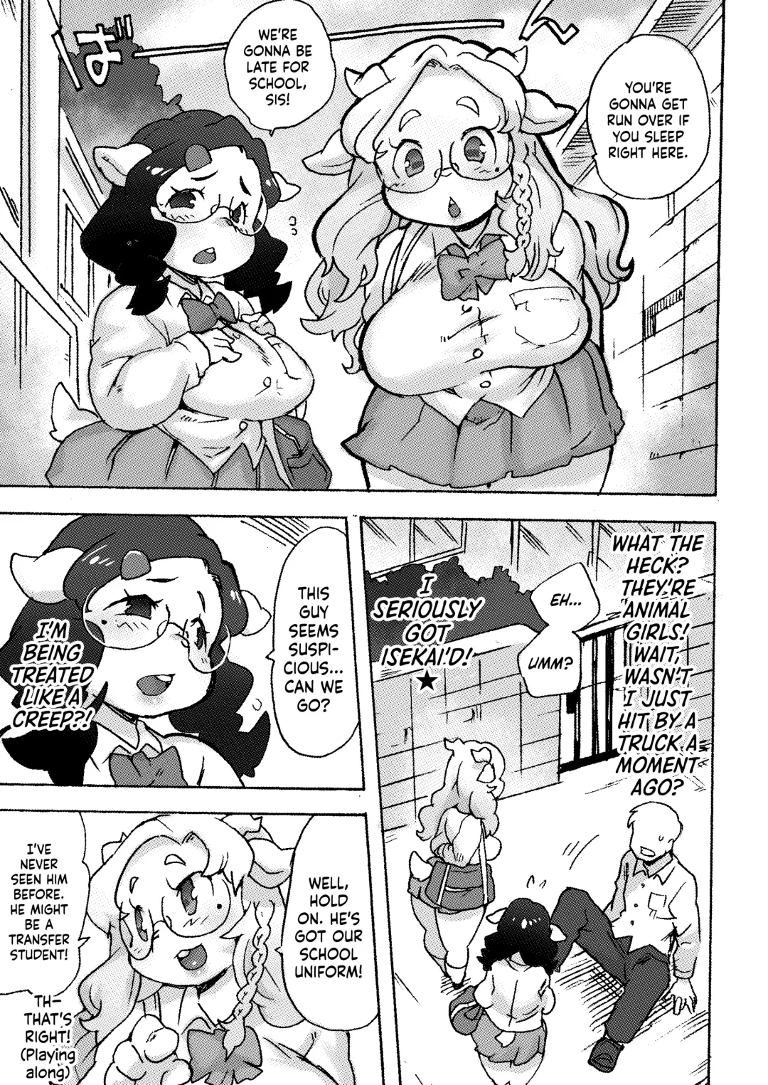 [Sanjiro] Kemo Gal ni Aisarete Moto no Sekai ni Kaerenai Fhentai.net - Page 4