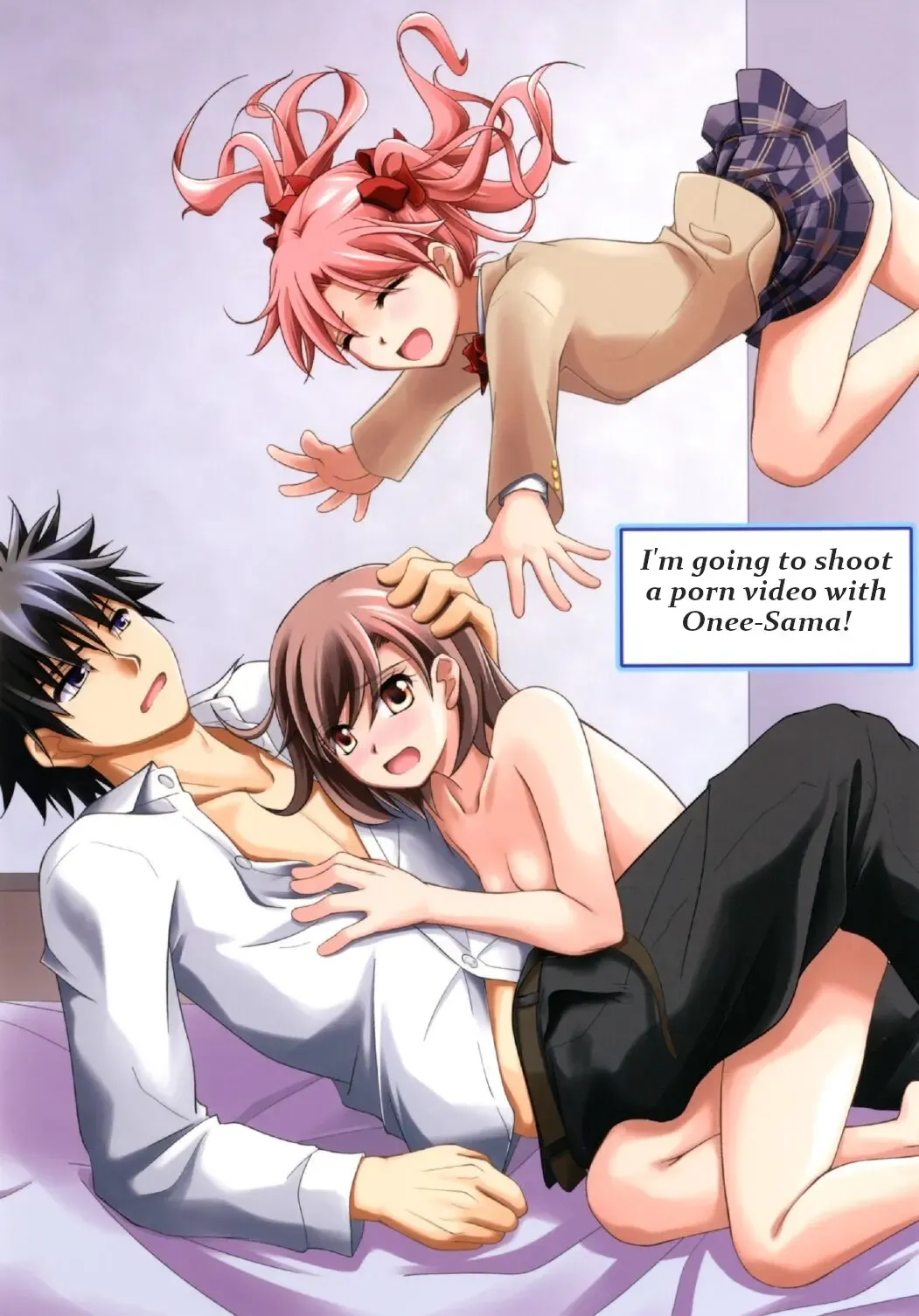 [Futatsuki Kazuo] Onee-sama o AV Satsuei Surun desu no! | I'm going to shoot a porn video with Onee-sama! Fhentai - Page 1