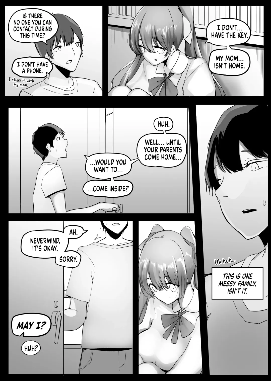 [Marushamo] The Girl who Confines You in Panties and Assaults You with Smells Fhentai - Page 4