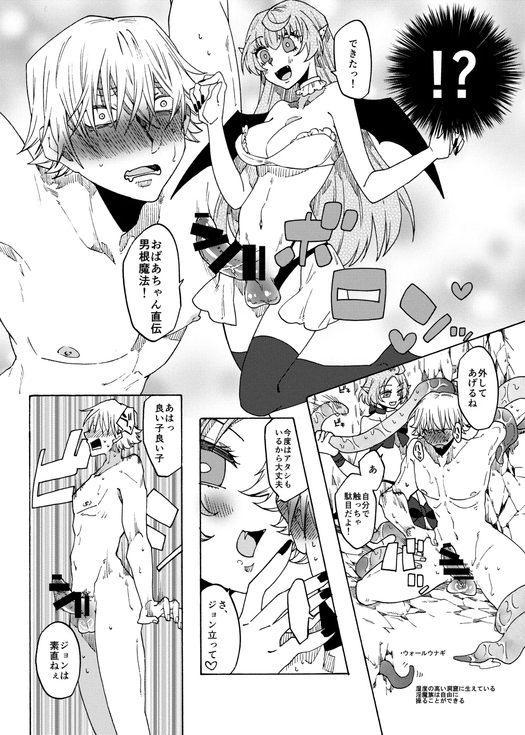 [Gumi Kurage] Saikyou Yuusha ga Zako Succubus Shimai no Seieki Server ni naru Hanashi! Fhentai.net - Page 19